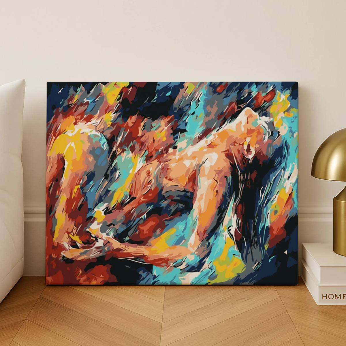 Passione Astratta – kit dipingi con i numeri Hushfold
