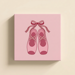 Angolo Rosa · Set da 4 – kit dipingi con i numeri Hushfold