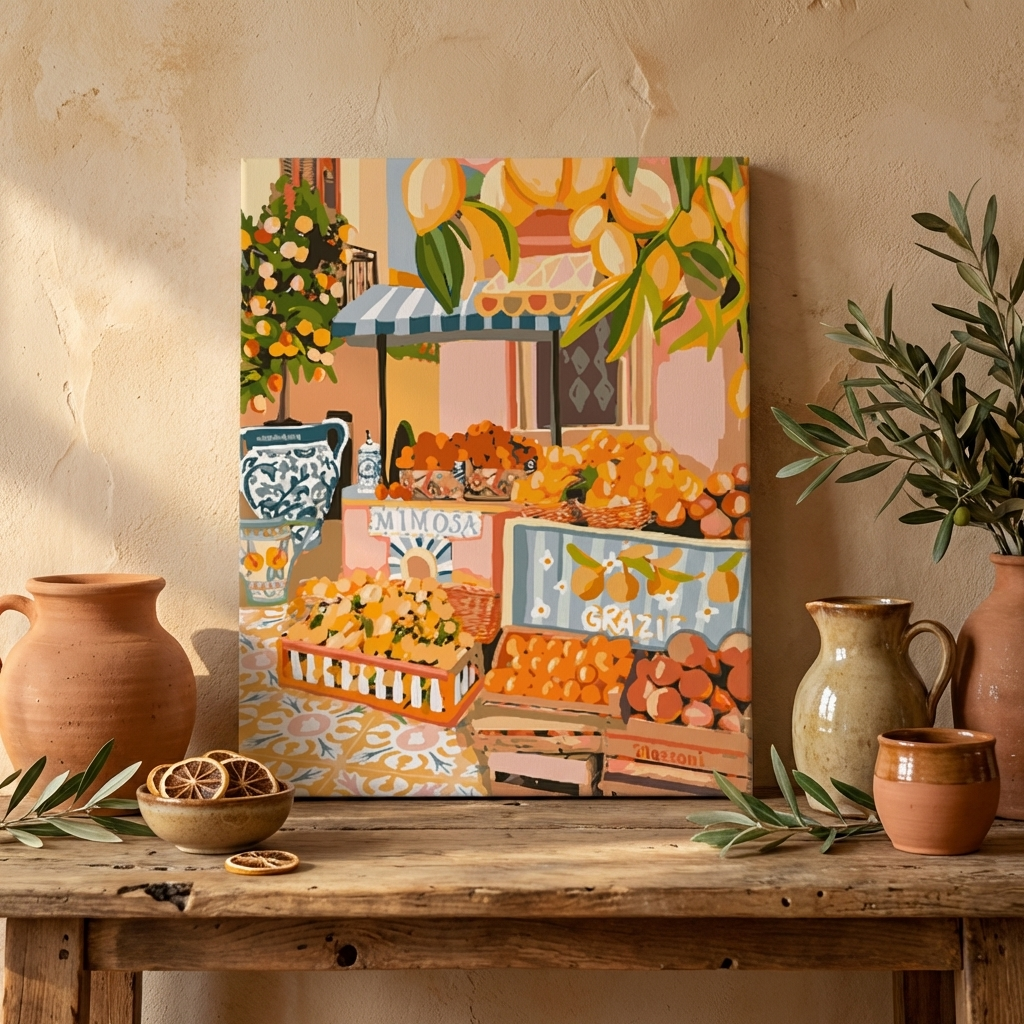 Domenica – kit dipingi con i numeri Hushfold