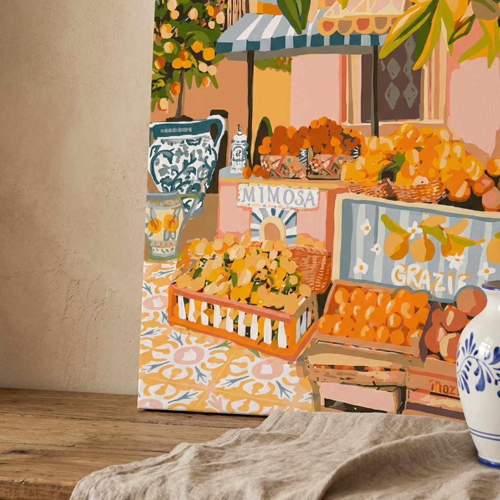 Domenica – kit dipingi con i numeri Hushfold