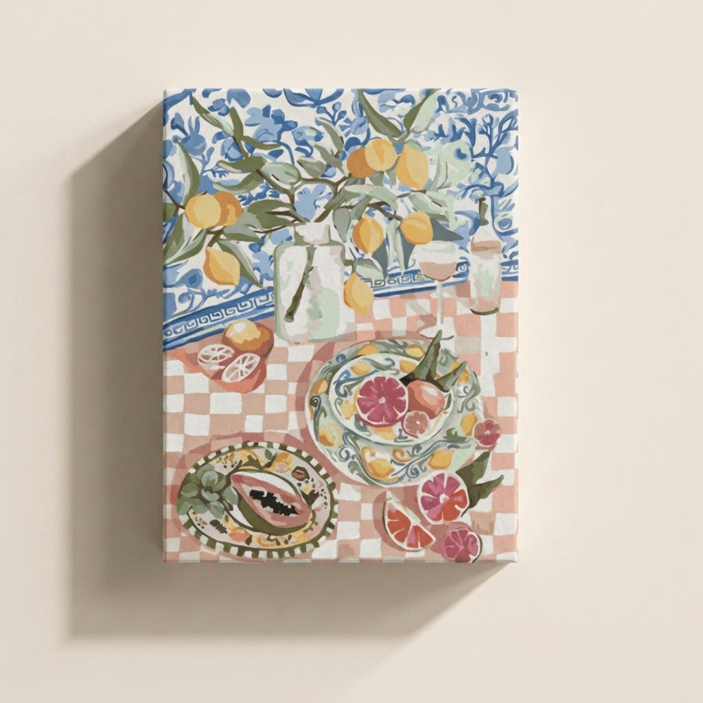 Il Picnic – kit dipingi con i numeri Hushfold