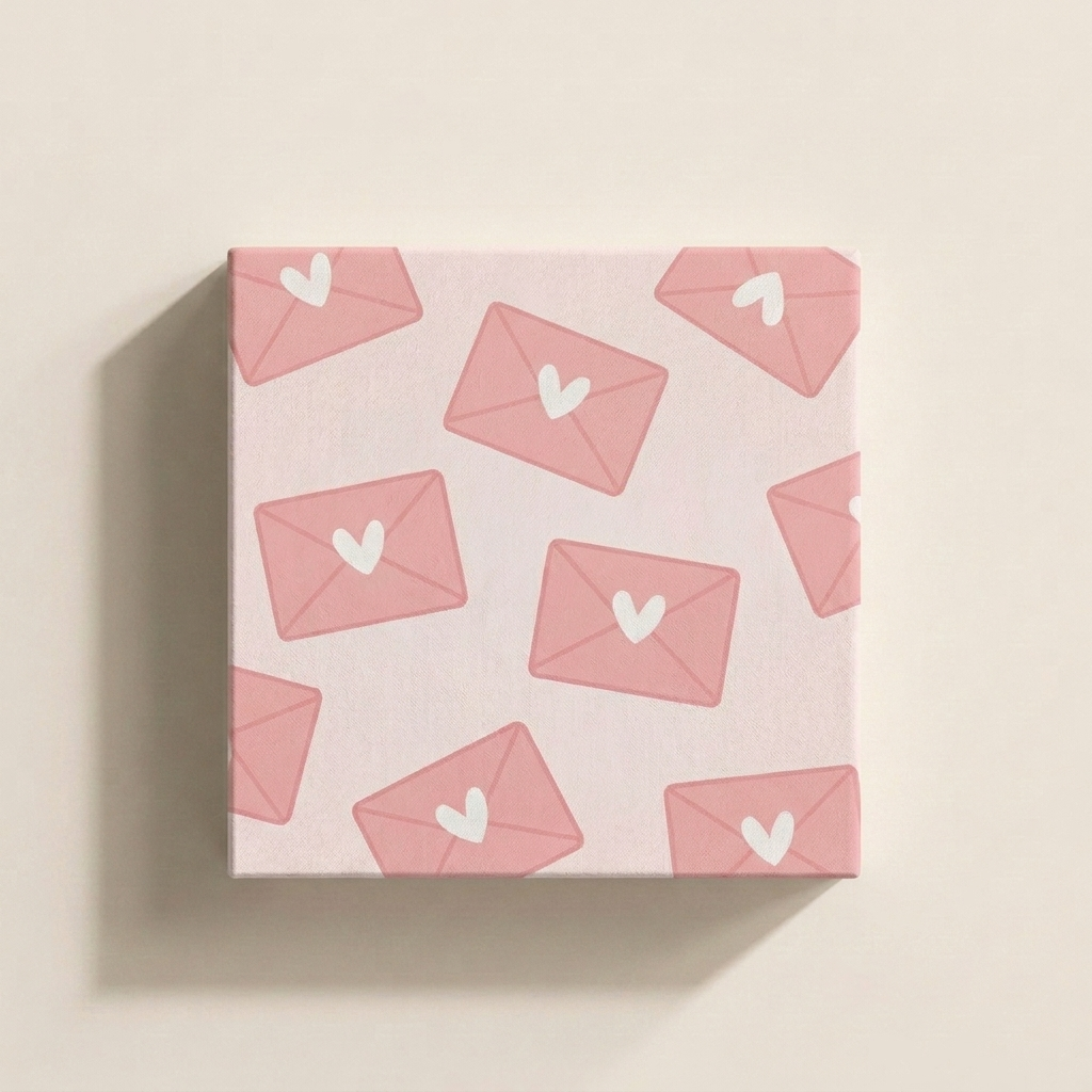 Lettere d'Amore – kit dipingi con i numeri Hushfold
