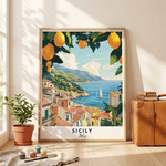 Sicilia – kit dipingi con i numeri Hushfold