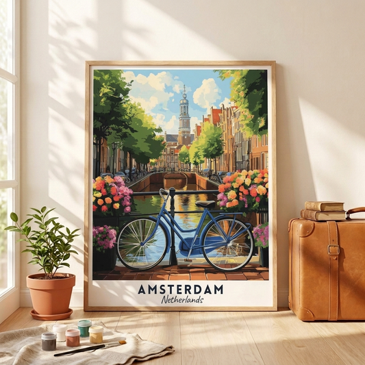 Amsterdam – kit dipingi con i numeri Hushfold