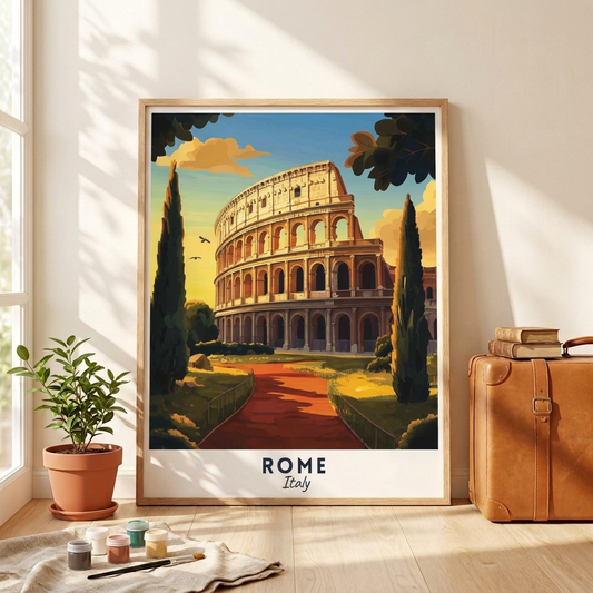 Roma – kit dipingi con i numeri Hushfold