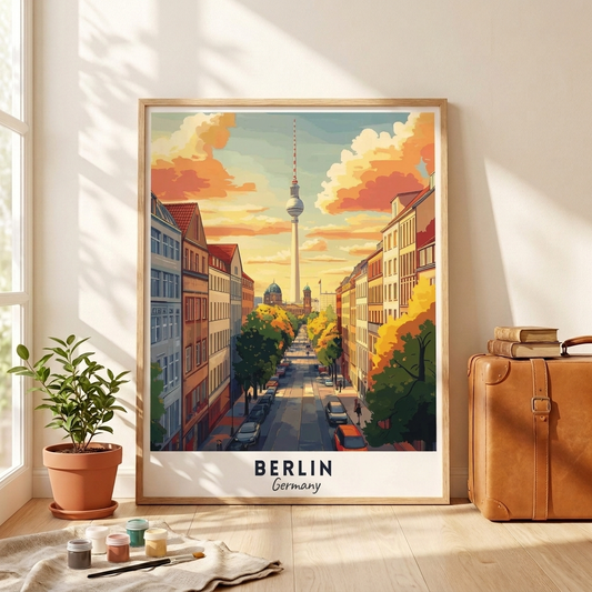 Berlino – kit dipingi con i numeri Hushfold