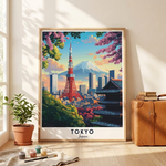 Tokyo – kit dipingi con i numeri Hushfold
