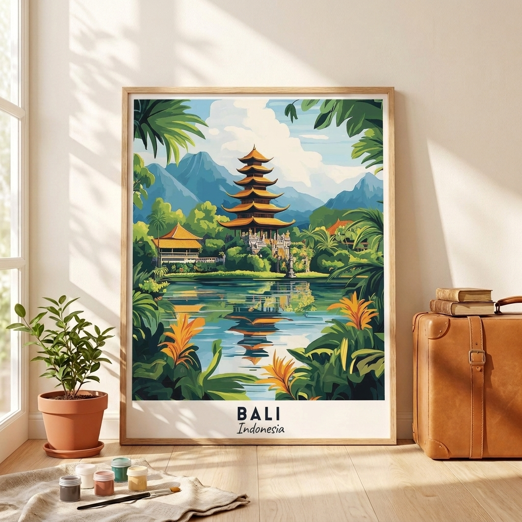 Bali – kit dipingi con i numeri Hushfold