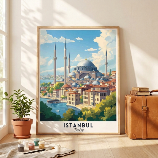 Istanbul – kit dipingi con i numeri Hushfold
